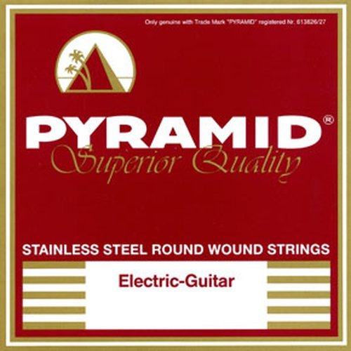 Cuerdas sueltas Pyramid Silver-Plated Steel para guitarra elctrica .010