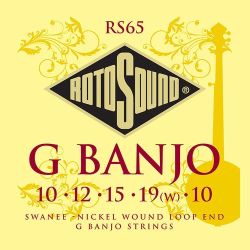 Rotosound RS65 Juego de cuerdas para banjo Swanee G
