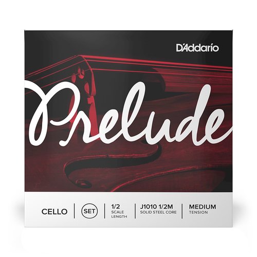 DAddario J1010 1/2M Prelude Juego de cuerdas para violonchelo Medium Tension