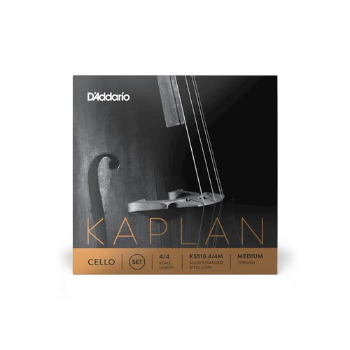 DAddario KS511 4/4M Kaplan Cello 4/4 Scale, Medium Tension, Single Strings