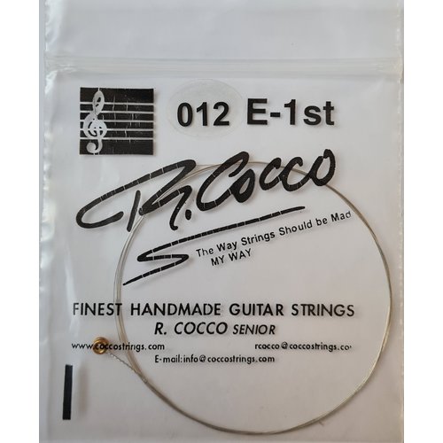 Cordes au dtail pour guitare de R.Cocco