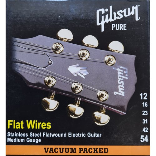 Gibson Flat Wires 012/054 Flatwound Strings