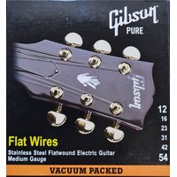 Gibson Flat Wires 012/054 Flatwound Saiten fr Jazzgitarre