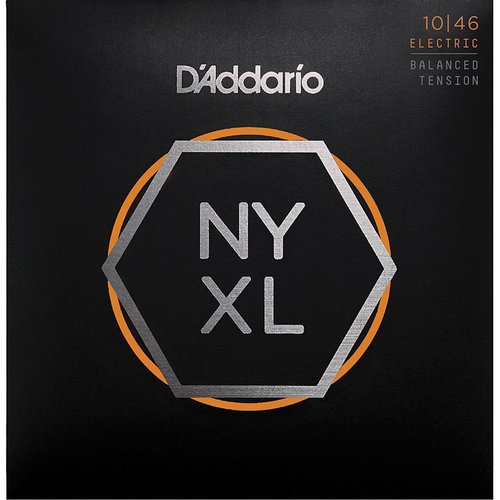 DAddario NYXL1046BT High-Carbon Cordes guitare lectrique 10-46