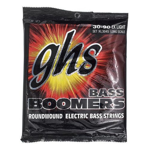 GHS 3045XL Bass Boomers 4-Cuerdas Extra Light 030/090