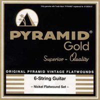 Cordes Pyramid 411 Gold Flat Wound Medium 011/048