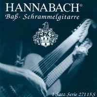 Hannabach Bass-/Schrammelgitarre, Bordun 9-saitig