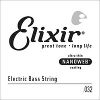 Elixir NanoWeb Bass .032 Single String