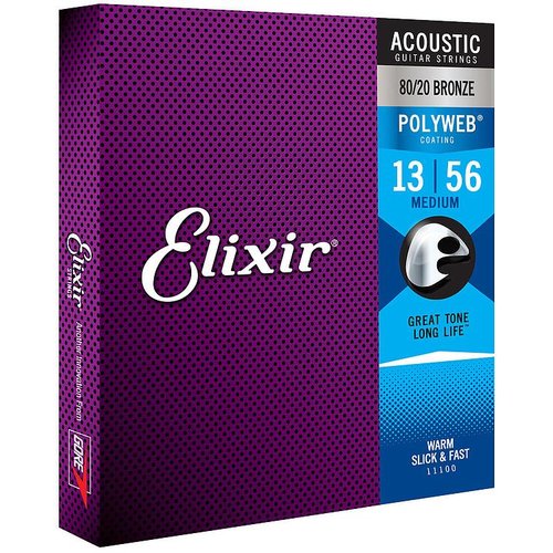Elixir Acoustic PolyWeb 013/056 Medium