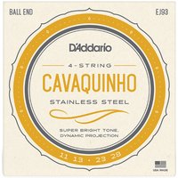 Cordes DAddario EJ93 Cavaquinho Stainless Steel Ball End