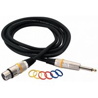 Rockcable 30385 D6 F Microphone Cable, 5 meter