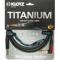 Klotz TIR0450PSP Titanium Cble guitare 4.5 mtres