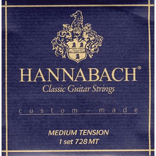 Hannabach 728 MT Custom Made - Pack de 3 cuerdas agudas 7288MT