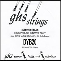 GHS Bass Boomers corda singola 126