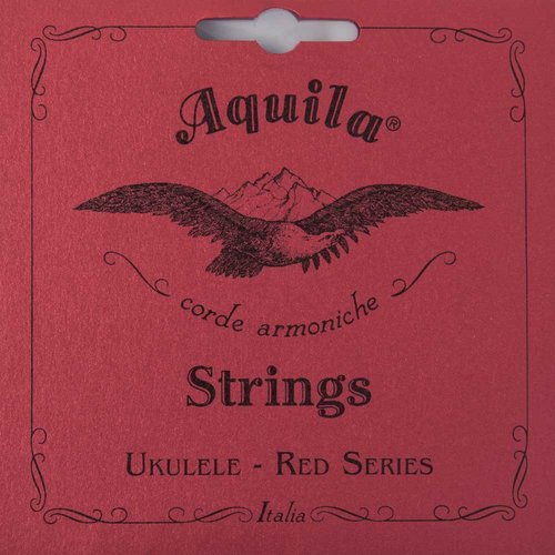 Aquila Red Series Ukulele Strings 86U, GCEA Concert, Low-G