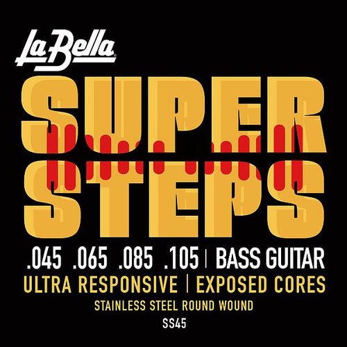 LaBella SS45 E-Basssaiten 045/105 Super Steps