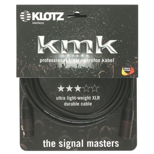 Klotz M1FM1 Microphone Cable, black 10 meter
