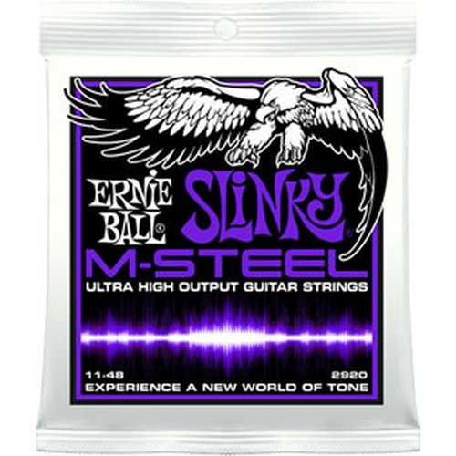 Ernie Ball EB2920 M-Steel Power Slinky 11-48