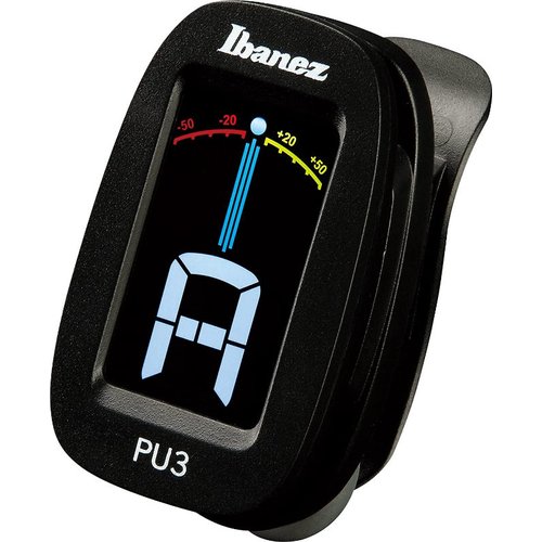 Ibanez PU3-BK Chromatic Clip Tuner Black