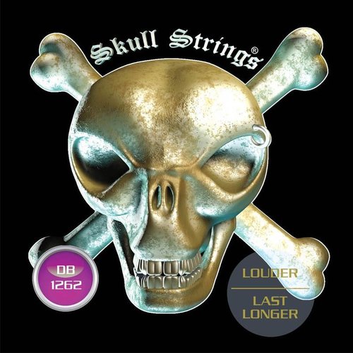 Skull Strings Drop B Stainless Steel 012/062 E-Gitarrensaiten
