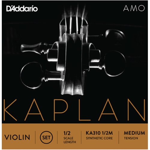 DAddario KA310 1/2M Kaplan Amo violin string set medium tension