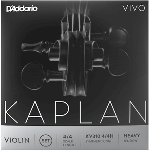 DAddario KV310 4/4H Kaplan Vivo VIolin corda impostata Heavy