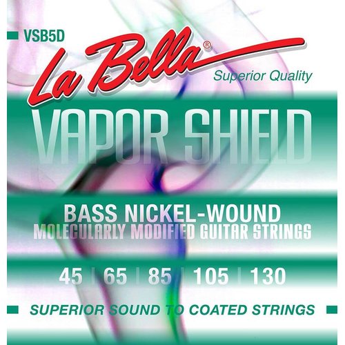 LaBella Vapor Shield VSB5D Nickel-Wound Bass 045/130 5-Saiter
