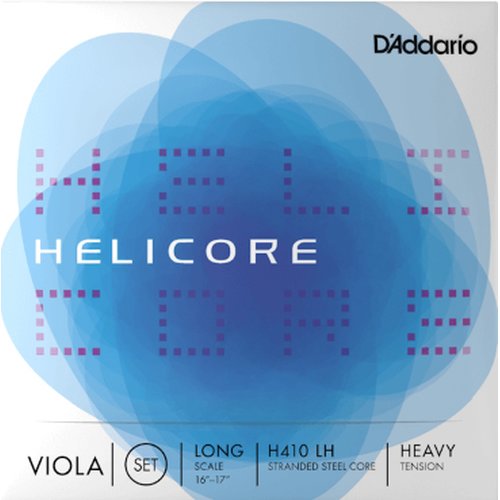 Set di corde per viola DAddario H410 LH Helicore, Long Scale, Heavy Tension