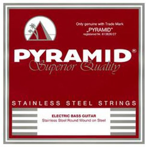 Pyramid Double Ball End Stainless Steel Wound Einzelsaiten Bass