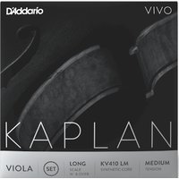 DAddario KV410 LM Kaplan Vivo Viola-Saitensatz, Long...
