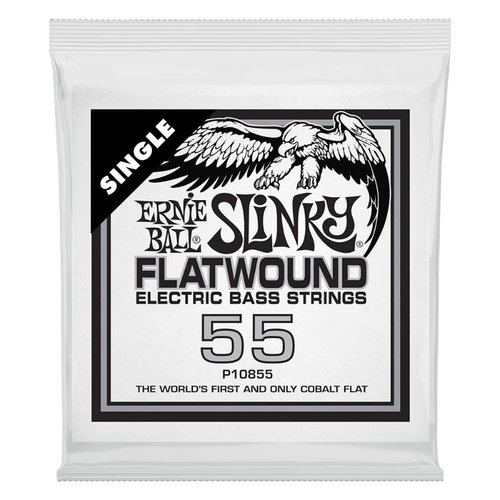 Ernie Ball Slinky Flatwound Bass Single Strings