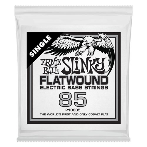 Ernie Ball Slinky Flatwound Bass Single Strings .085