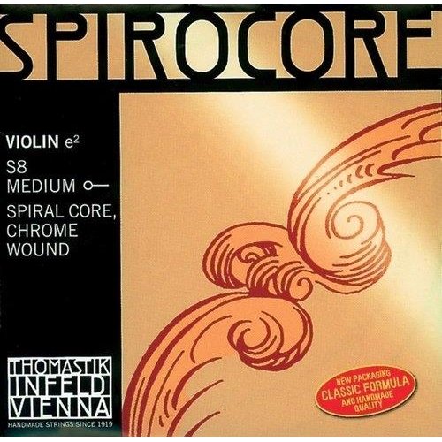 Thomastik-Infeld Jeu de cordes pour violon  4/4 Spirocore, S15A (moyen)