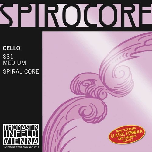 Thomastik-Infeld Cello strings Spirocore set 3/4, S794 (medium)
