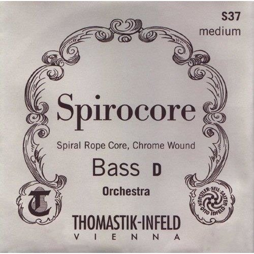 Thomastik-Infeld Juego de cuerdas para contrabajo 4/4 Spirocore, S42w (suave)
