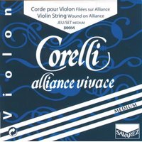 Corelli Set di corde per violino (E con loop) Alliance,...