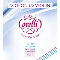 Corelli Violin strings New Crystal 1/2 set with ball,...